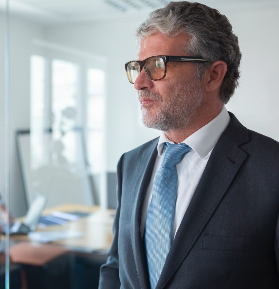 Business professionals in consultation meeting